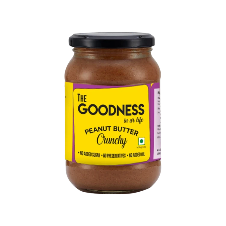 The Goodness in ur Life Crunchy Peanut Butter