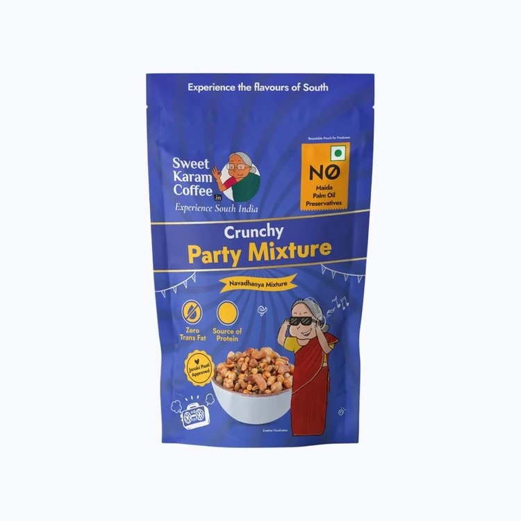 Sweet Karam Coffee Crunchy Party Mixture (Navadhanya)