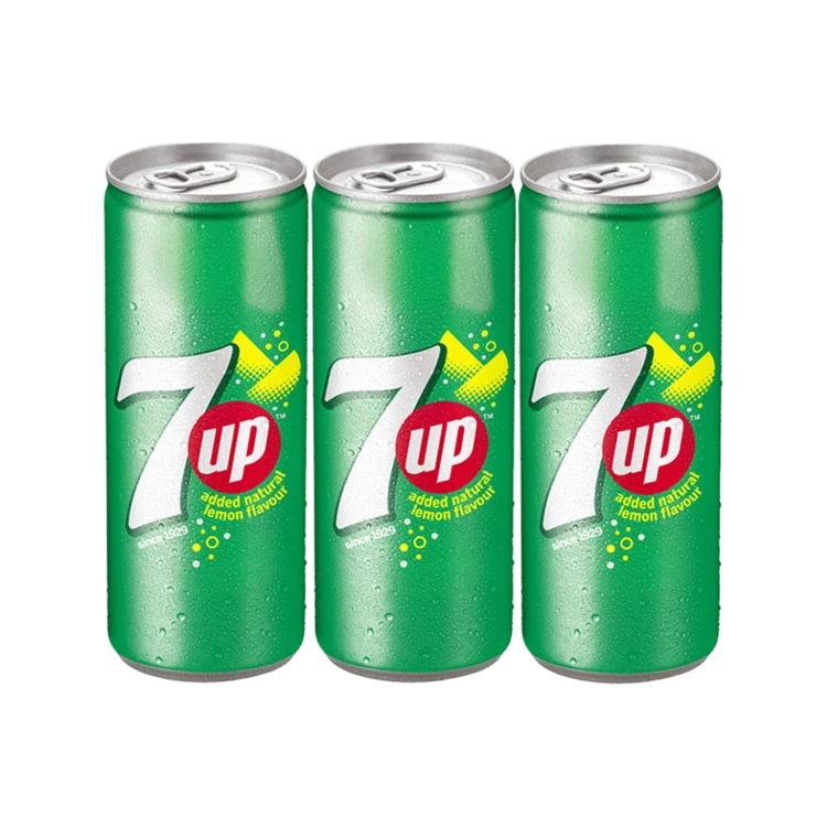 7UP Lime Soft Drink - Pack of 3