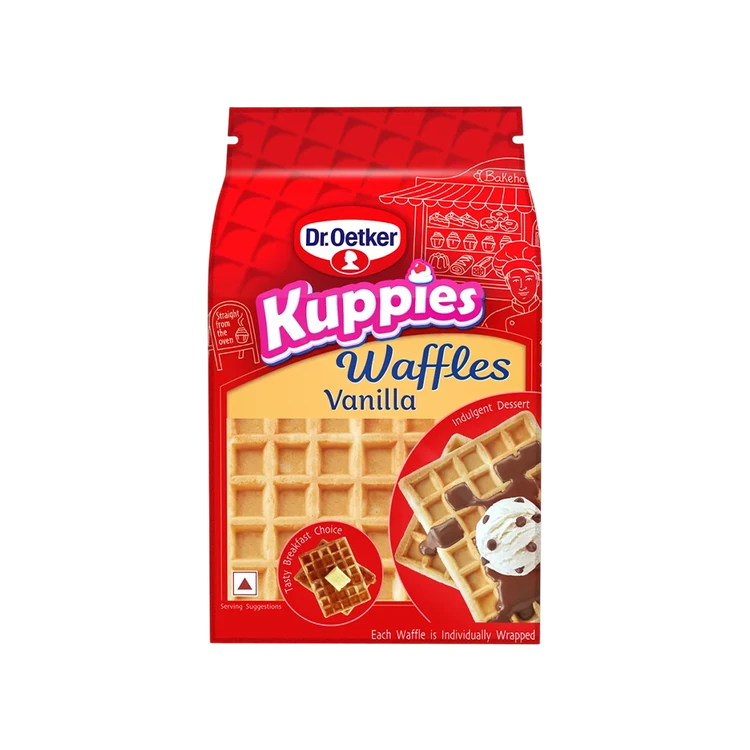 Dr. Oetker Kuppies Vanilla Waffle