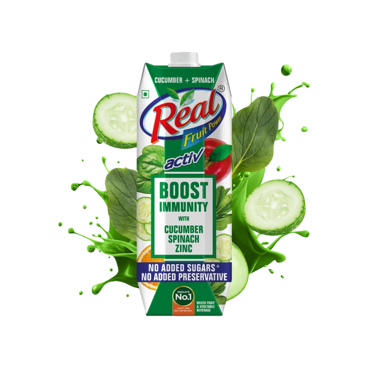 Real Activ Cucumber Spinach Juice