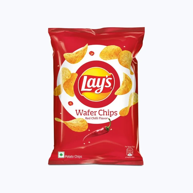 Lay's Wafer Potato Chips (Red Chilli)
