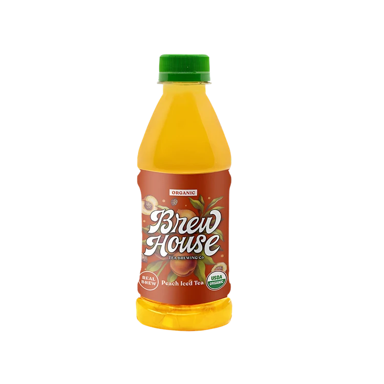 Brew House Organic Classic Peach Iced Tea