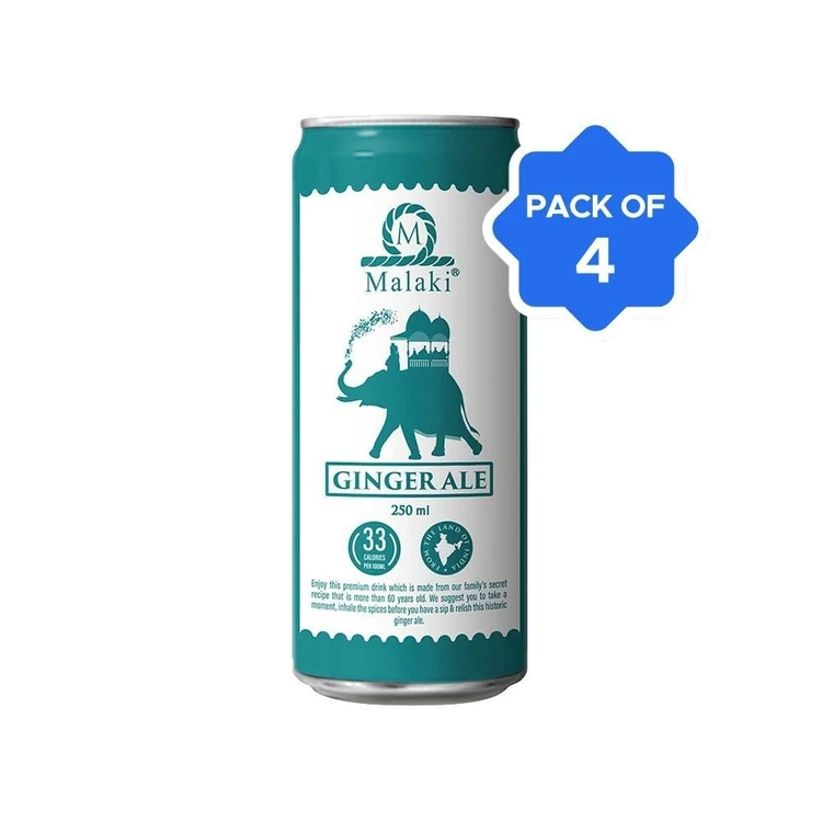 Malaki Ginger Ale - Pack of 4