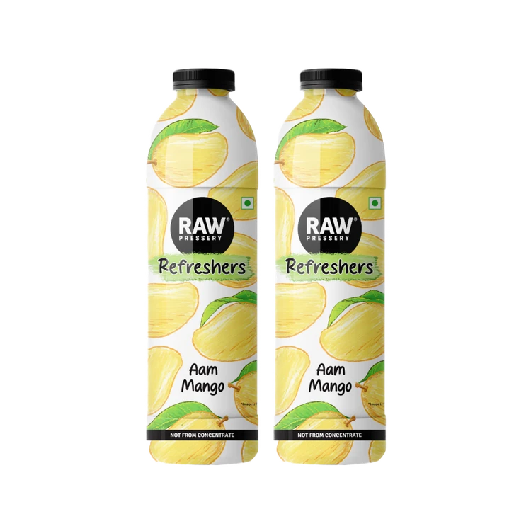 Raw Pressery Refreshers Aam Mango Juice - Pack of 2