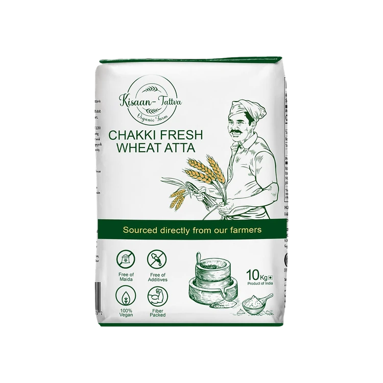 Kisaan Tattva Chakki Fresh Wheat Atta