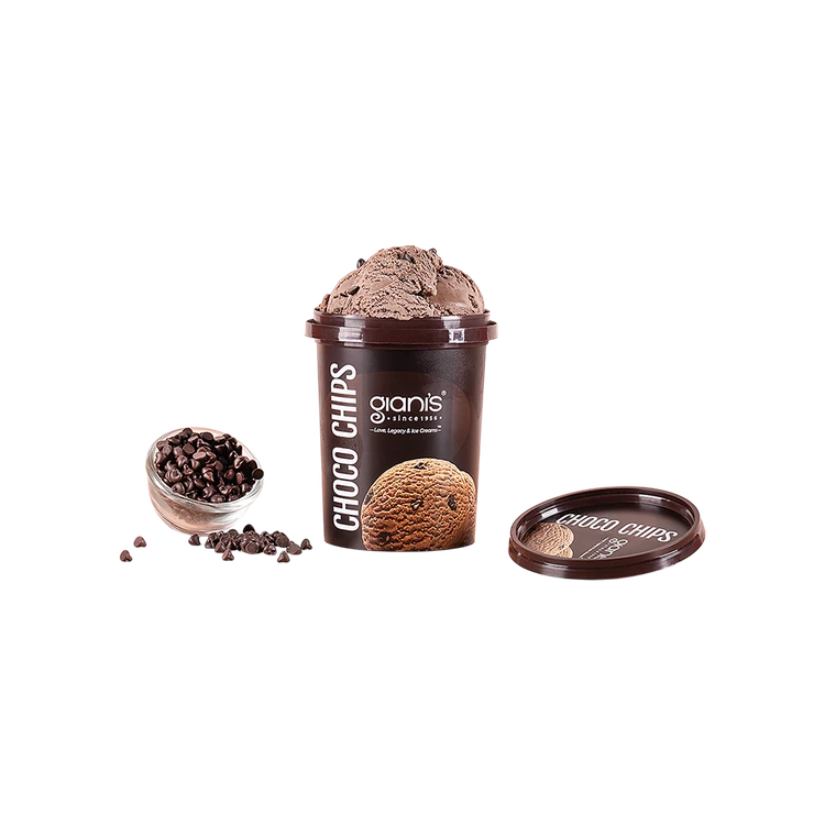 Giani's Choco Chips Ice Cream Tub