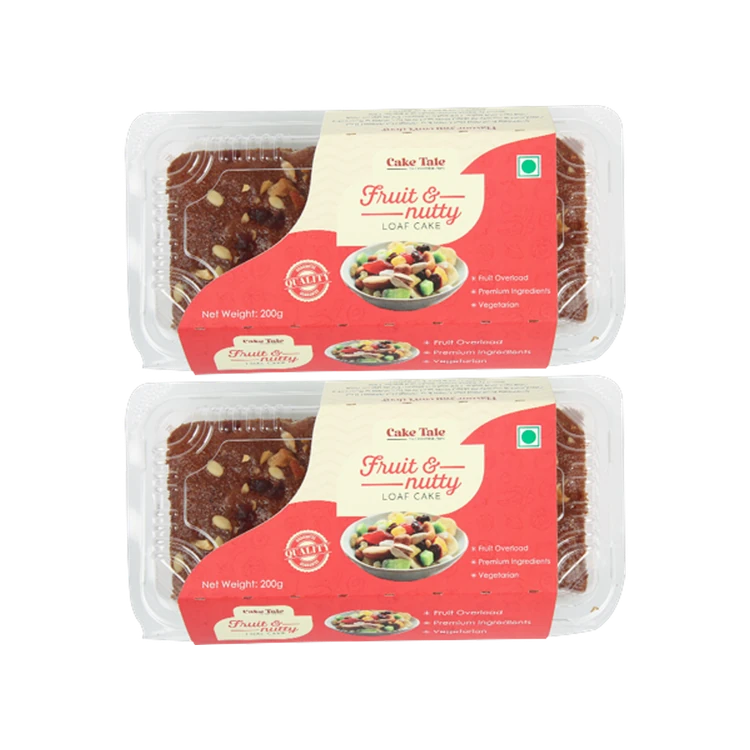 Caketale Fruit And Nutty Loaf Dry Cake - Pack of 2