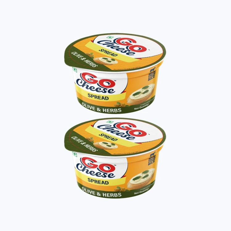 Go Olive & Herbs Cheese Spread - Pack of 2