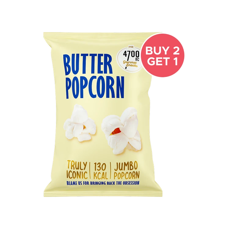 4700BC Jumbo Butter Popcorn - Buy 2 Get 1 Free