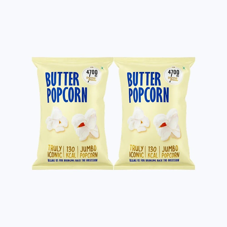 4700BC Jumbo Butter Popcorn - Pack of 2