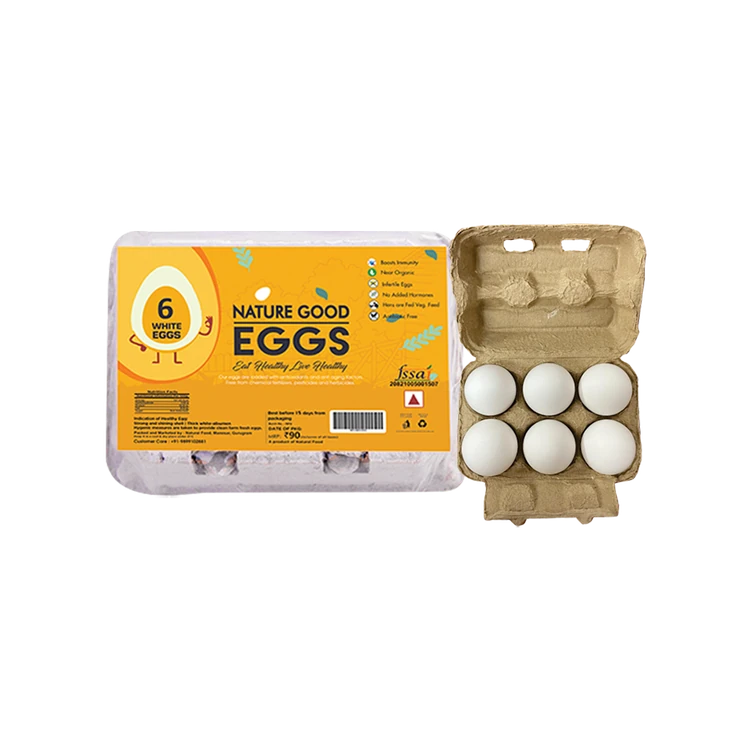 Nature Good White Eggs (6 pieces)