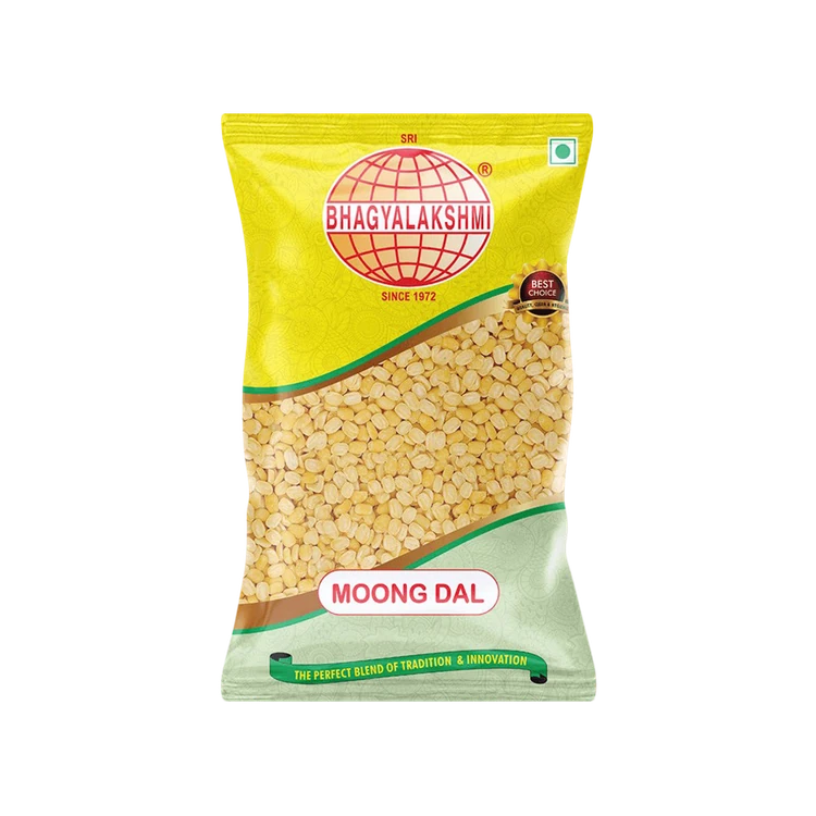 Bhagyalakshmi Yellow Moong Dal (Dhuli) (Hesaru Bele)