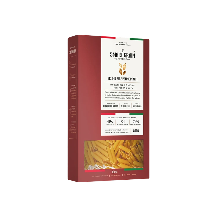 SMART GRAIN Brown Rice & Corn Penne Pasta