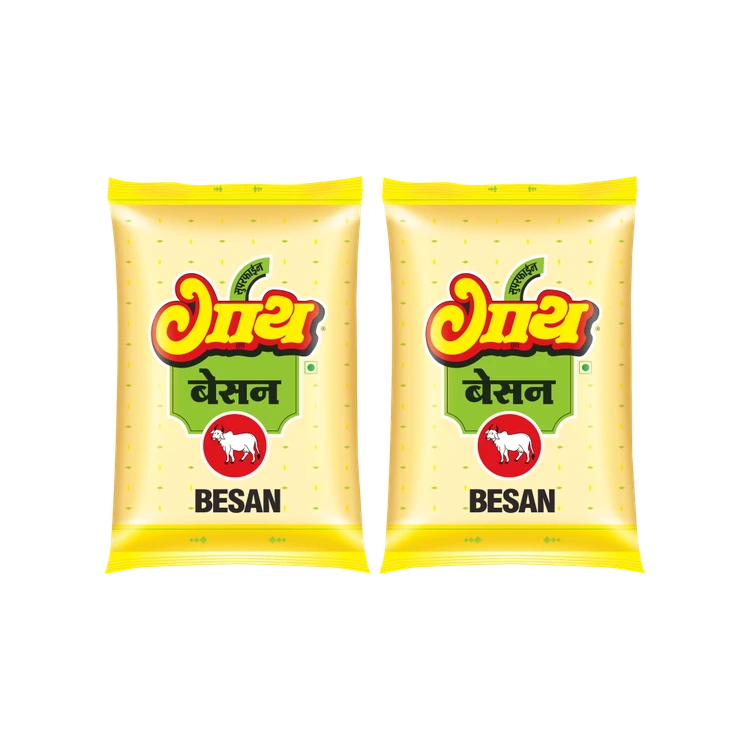 Gaay Chhap Besan - Pack of 2 (Kadale Hittu)
