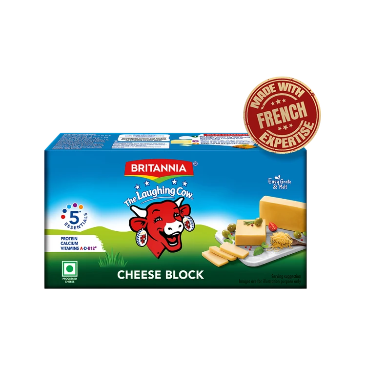 Britannia Laughing Cow Cheese Block
