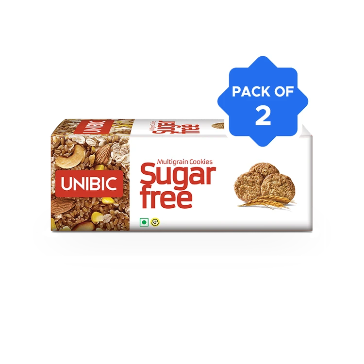 Unibic Sugar Free Multigrain Cookies - Pack of 2