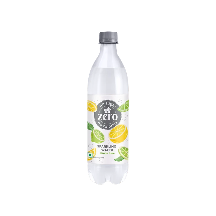 paper boat Zero Sugar Lemon Lime Sparkling Water