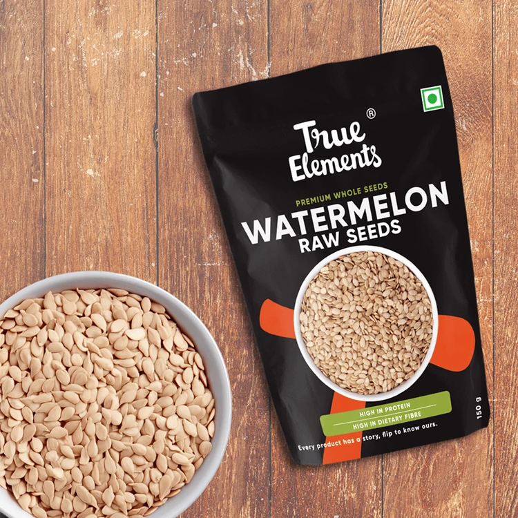 True Elements Raw Watermelon Seeds (Kallangadi/Magaj Beeja) (Kallangadi / Magaj Beeja)