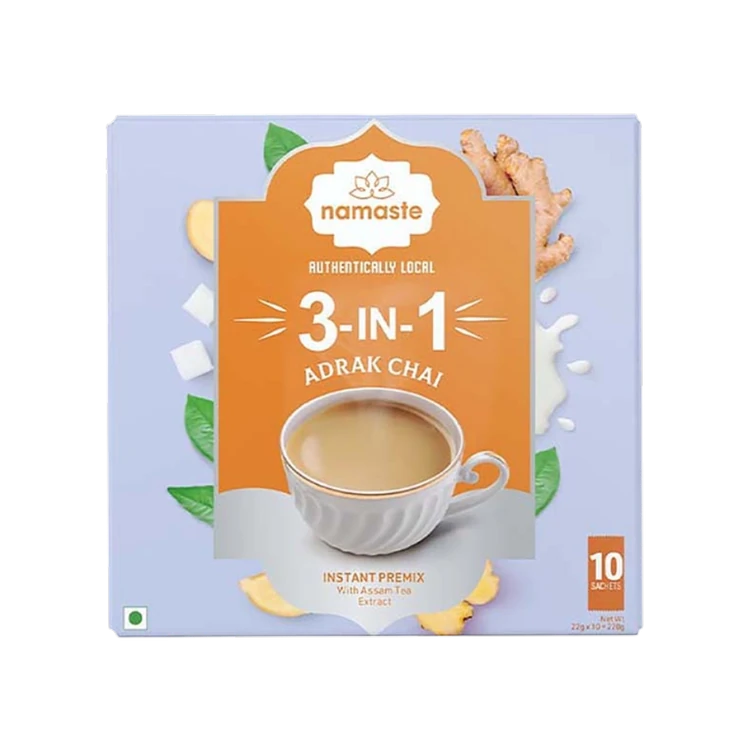 Namaste Chai 3 in 1 Adrak Instant Tea Premix