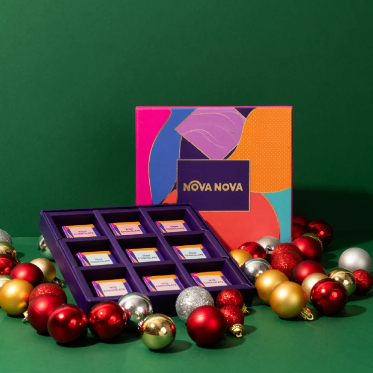 Nova Nova Chocolate Barfi Gift Box