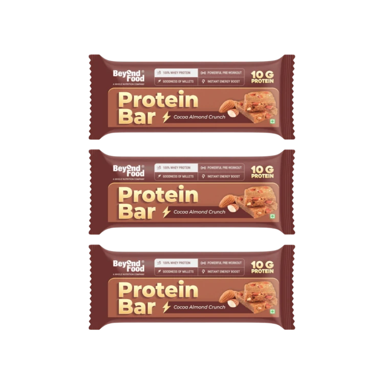 Beyond Food Cocoa Almond Crunch Protein Bar