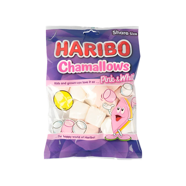 Haribo Chamallows Marshmallow (Pink & White)