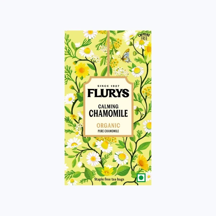 Flurys Pure Chamomile Organic Tea Bags