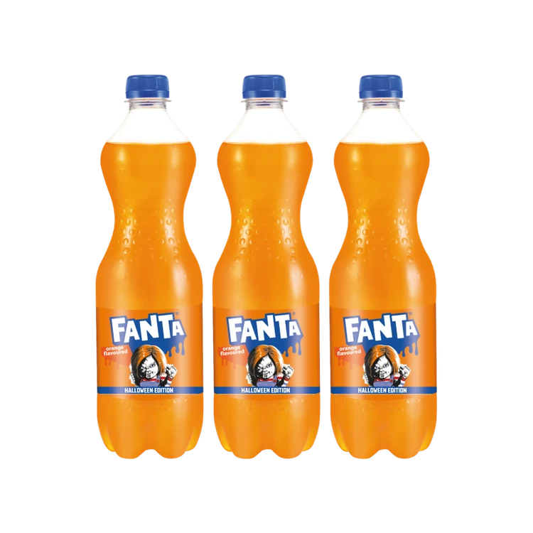 Fanta Orange Soft Drink - Pack of 3
