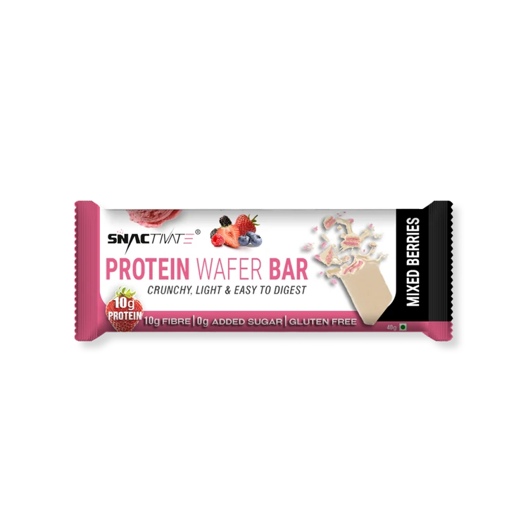 Snactivate Wafer Protein Bar - Mixed Berries