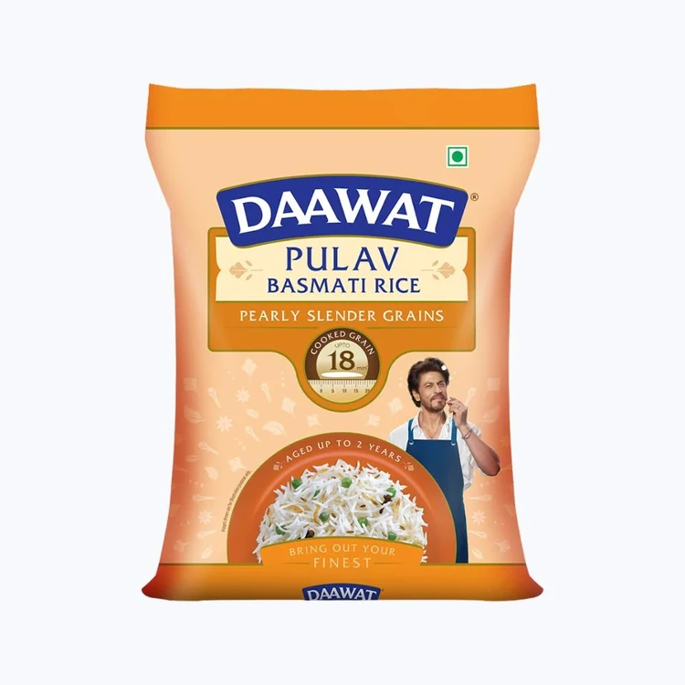 Daawat Pulav Basmati Rice (Extra Long Grain) (Basmati Akki)