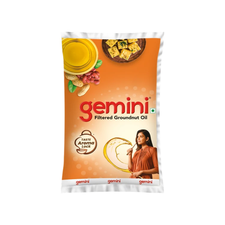 Gemini Filtered Groundnut Oil (Kadale Enne)