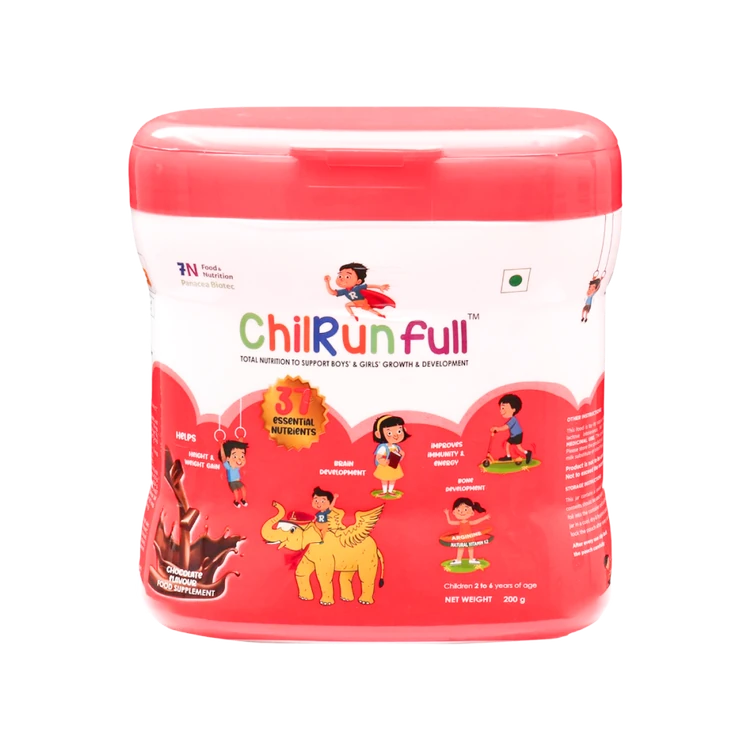 ChilRun Full Total Nutrition Milk Premix Powder for Children’s Growth (Chocolate)