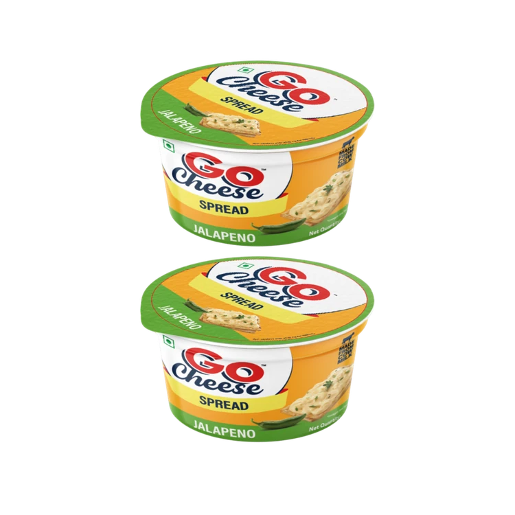 Go Jalapeno Cheese Spread - Pack of 2