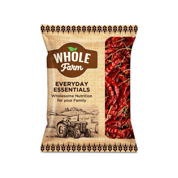 Whole Farm Premium Red Chilli Whole (Menasinakayi)