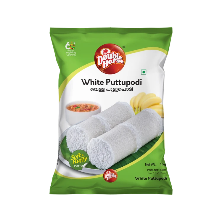 Double Horse White Puttupodi (Puttu Pudi)