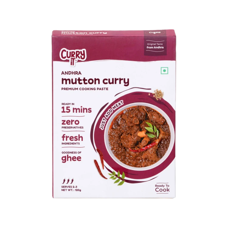 Curryit Andhra Mutton Curry Masala Cooking Paste