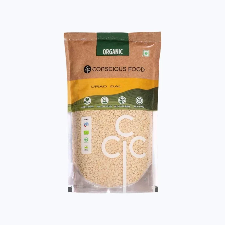 Conscious Food Urad Dal (Chilka) Split White