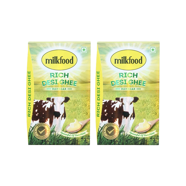 Milkfood Rich Desi Ghee - Pack of 2 (Tuppa)