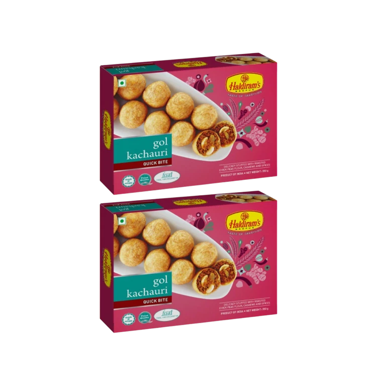 Haldiram's Nagpur Gol Kachori - Pack of 2