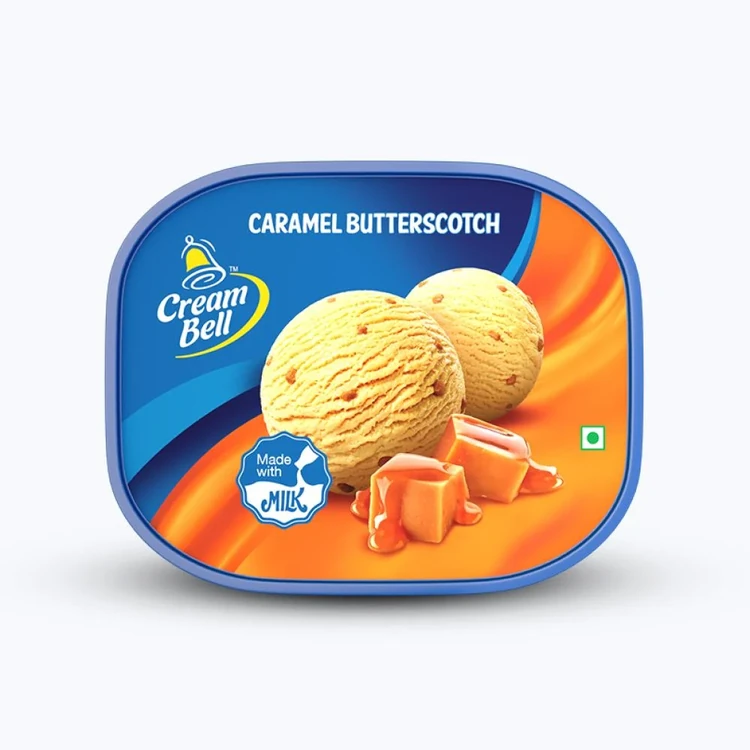 Cream Bell Butterscotch Ice Cream Tub