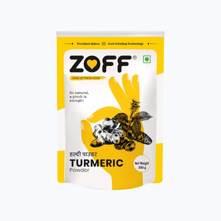 Zoff Natural Turmeric Powder (Arshina Pudi)