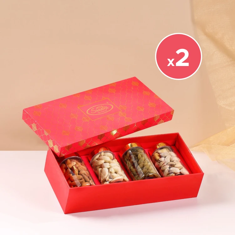 Sindhi Dry Fruits Dry Fruits Gift Pack - Pack of 2 (Dry Fruits Udugore Pack)