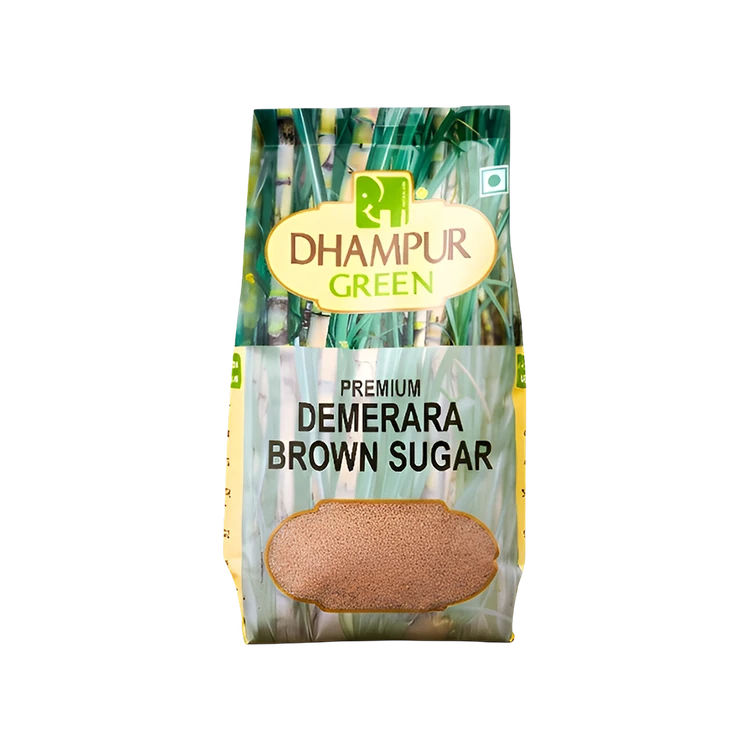 Dhampur Green Premium Brown Demerara Sugar