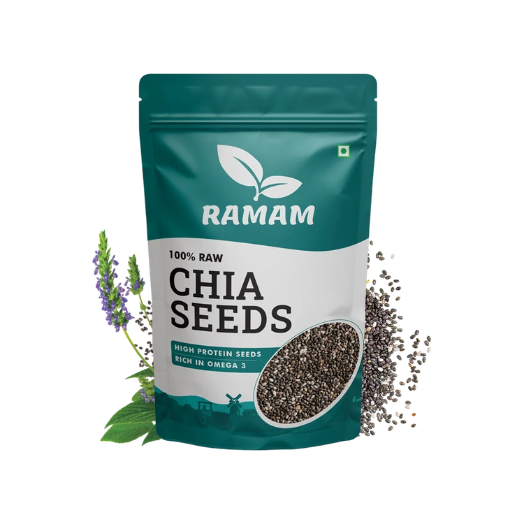 Ramam Group 100% Raw Chia Seeds (Chia Beeja)
