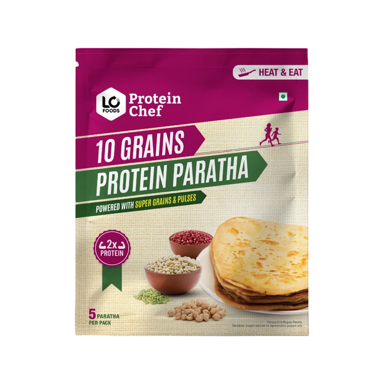 Protein Chef High Protein Paratha (Heat & Eat)