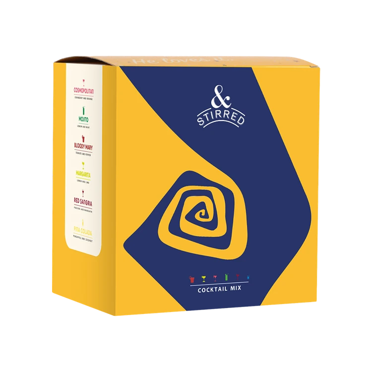 &Stirred Cocktail Mix Gift Box