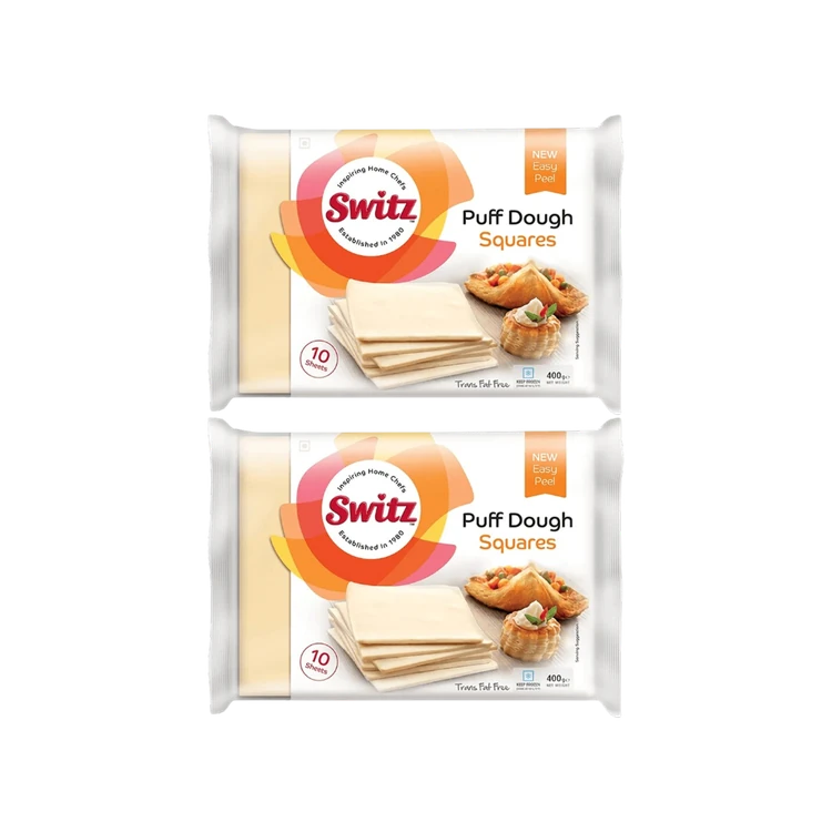 Switz Puff Pastry Dough Sheets - Pack of 2