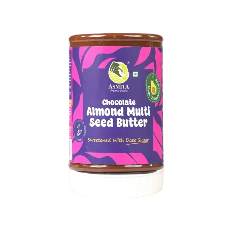 Asmita Organic Farms Chocolate Multi Seed Almond Butter
