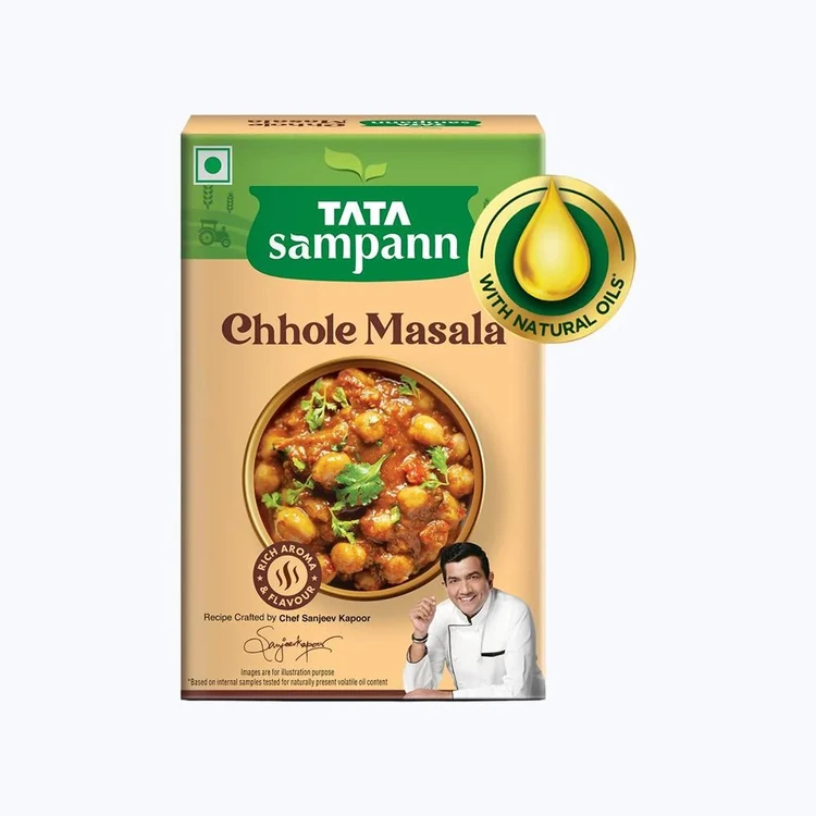 Tata Sampann Chole Masala with Natural Oils
